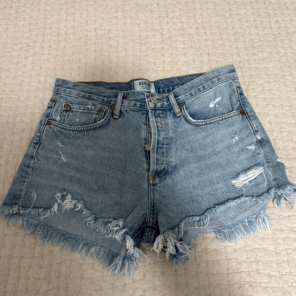 Agolde Parker Shorts - Picture 2 of 6